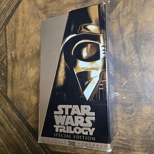 Star Wars Trilogy Special Edition On VHS.